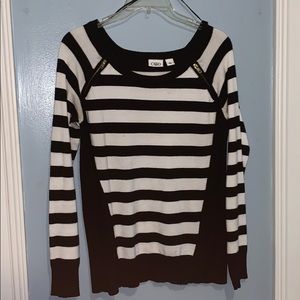 Black and White Sweater